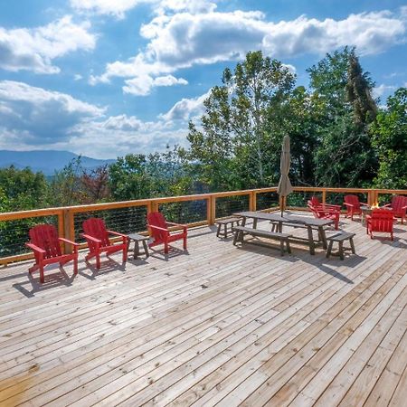 Villa Smoky View Top Shelf à Pigeon Forge Extérieur photo