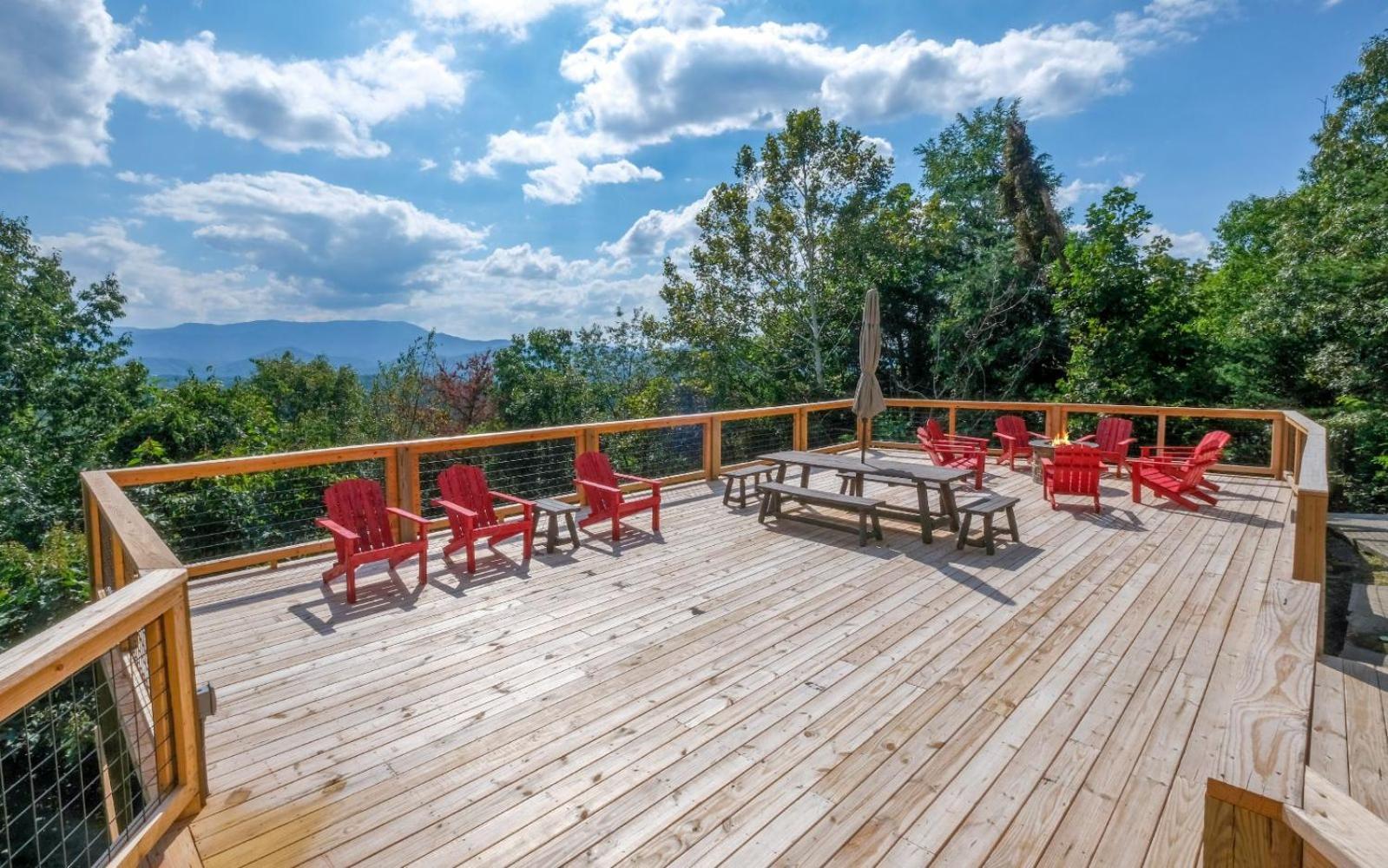 Villa Smoky View Top Shelf à Pigeon Forge Extérieur photo